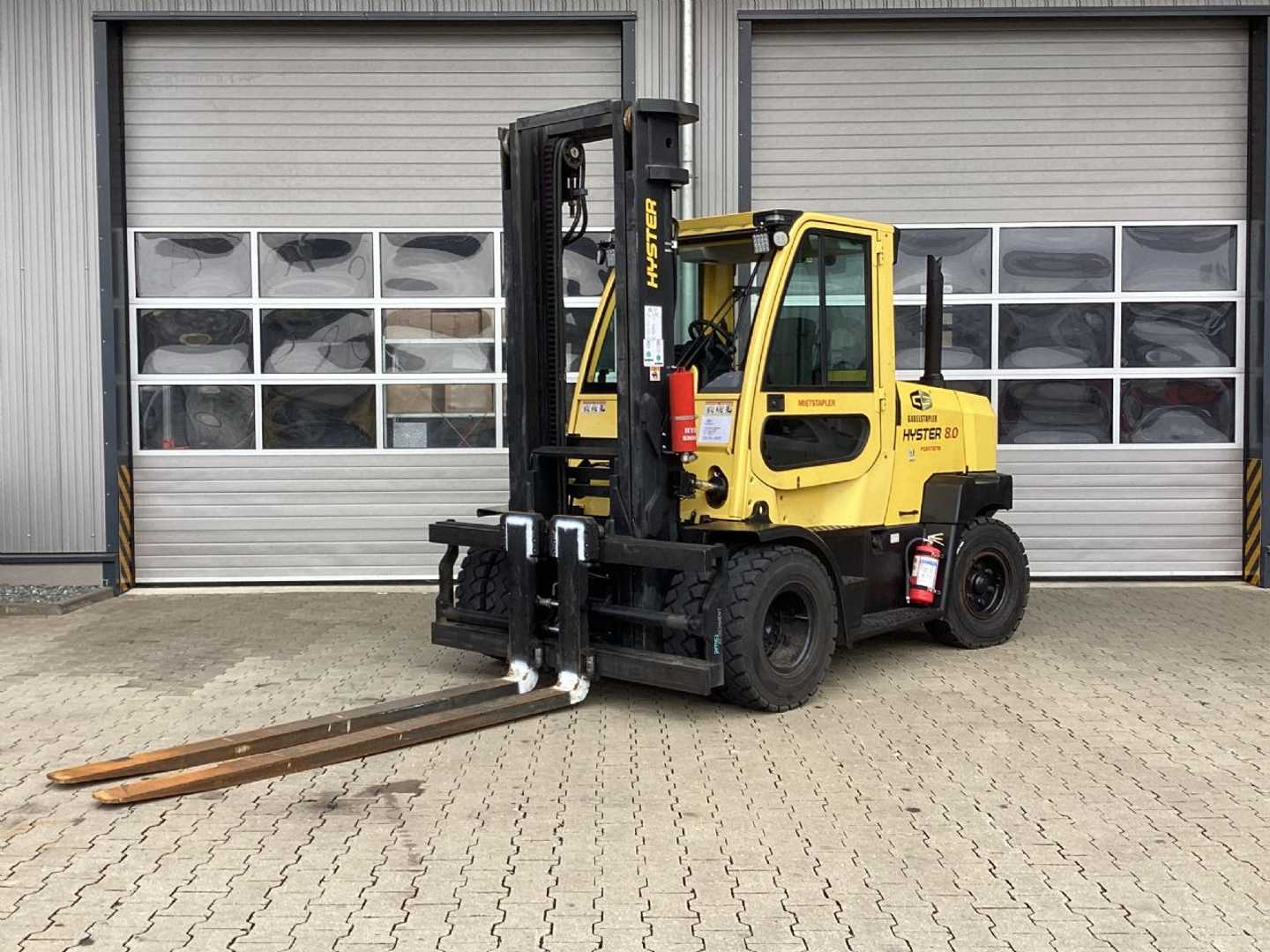 Gabelstapler gebraucht HYSTER H8.0FTS DIESEL VIERRADFRONTSTAPLER (13045832)