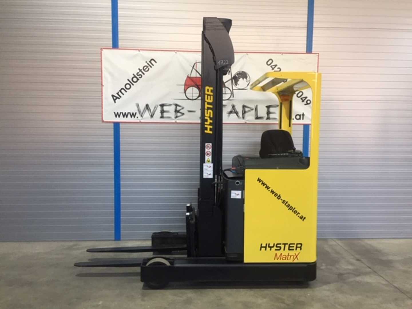 Gabelstapler gebraucht HYSTER R1.6N ELEKTRO SCHUBMASTSTAPLER (13057814)