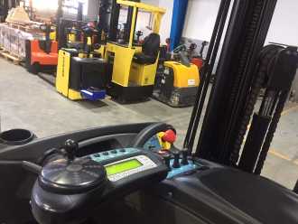 Gabelstapler gebraucht HYSTER R1.6N ELEKTRO SCHUBMASTSTAPLER (13057814)