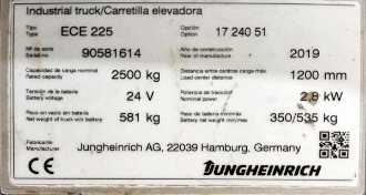 Gabelstapler gebraucht JUNGHEINRICH ECE 225 51-240 ELEKTRO NIEDERHUBWAGENFAHRERSTAND (13044458)