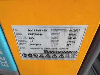 Gabelstapler gebraucht JUNGHEINRICH ECE 225 Baujahr 2021 / Stunden 2819 /TOP CONDITION ELEKTRO NIEDERHUBKOMMISSIONIERER (13074913)