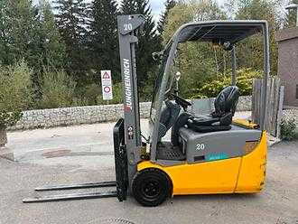 Gabelstapler gebraucht JUNGHEINRICH EFG 115 - 500DZ ELEKTRO DREIRADFRONTSTAPLER (13072414)