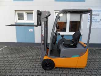Gabelstapler gebraucht JUNGHEINRICH EFG 115 - Triplex - NEUE Batterie - aufgearbeitet ELEKTRO DREIRADFRONTSTAPLER (13064900)