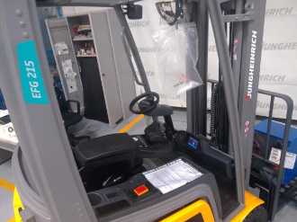 Gabelstapler gebraucht JUNGHEINRICH EFG 215 SP GE 115-464 DZ ELEKTRO VIERRADFRONTSTAPLER (13015200)