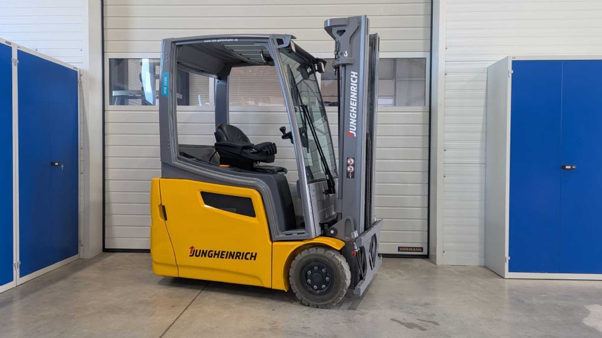 Gabelstapler gebraucht JUNGHEINRICH EFG 216k G+E120-464DZ ELEKTRO DREIRADFRONTSTAPLER (13070474)
