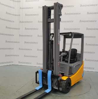 Gabelstapler gebraucht JUNGHEINRICH EFG 218k SP G+E 115-650 DZ ELEKTRO VIERRADFRONTSTAPLER (13060873) backdrop