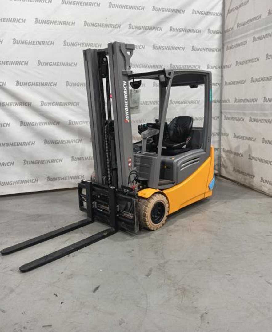 Gabelstapler gebraucht JUNGHEINRICH EFG 218k SP G+ZVG 115-500 DZ ELEKTRO VIERRADFRONTSTAPLER (13073542)