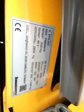 Gabelstapler gebraucht JUNGHEINRICH EFG 220 ELEKTRO DREIRADFRONTSTAPLER (13076006)