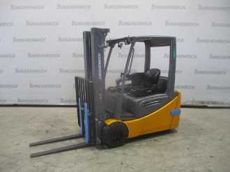 Gabelstapler gebraucht JUNGHEINRICH EFG 220 SP G+E 115 464 DZ ELEKTRO VIERRADFRONTSTAPLER (13076390) backdrop