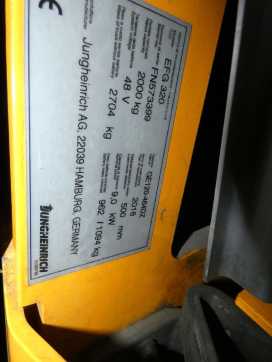 Gabelstapler gebraucht JUNGHEINRICH EFG 320 ELEKTRO VIERRADFRONTSTAPLER (13076079)