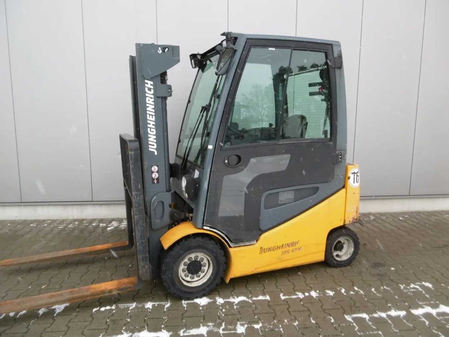 Gabelstapler gebraucht JUNGHEINRICH EFG 430k-290 ZT ELEKTRO VIERRADFRONTSTAPLER (12838101)