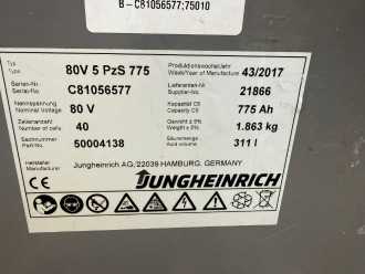 Gabelstapler gebraucht JUNGHEINRICH EFG 430s Baujahr 2017/ Stunden 2676 HH 6000 ELEKTRO VIERRADFRONTSTAPLER (13049724)