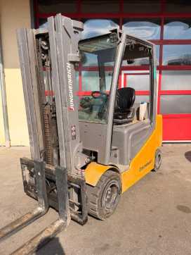Gabelstapler gebraucht JUNGHEINRICH EFG 430s ELEKTRO VIERRADFRONTSTAPLER (13043256) backdrop