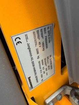 Gabelstapler gebraucht JUNGHEINRICH EFG216k ELEKTRO DREIRADFRONTSTAPLER (13072094)