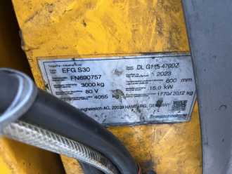 Gabelstapler gebraucht JUNGHEINRICH EFGS30 ELEKTRO VIERRADFRONTSTAPLER (13044995)