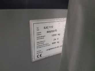 Gabelstapler gebraucht JUNGHEINRICH EJC 112 115-250 ZT ELEKTRO HOCHHUBWAGENDEICHSEL (13031799)