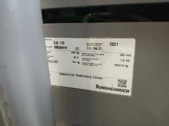 Gabelstapler gebraucht JUNGHEINRICH EJC 112 115 290ZT ELEKTRO HOCHHUBWAGENDEICHSEL (13050443)