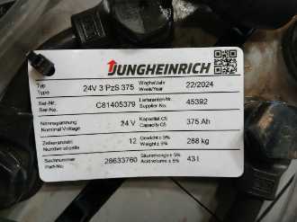 Gabelstapler gebraucht JUNGHEINRICH EJC 214 115 600 DZ ELEKTRO HOCHHUBWAGENDEICHSEL (13072111)