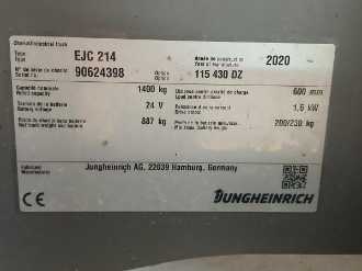 Gabelstapler gebraucht JUNGHEINRICH EJC 214 430DZ ELEKTRO HOCHHUBWAGENDEICHSEL (13072260)