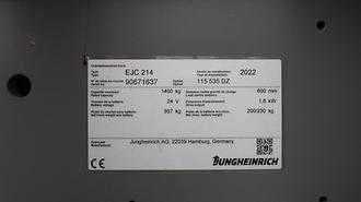 Gabelstapler gebraucht JUNGHEINRICH EJC214 ELEKTRO HOCHHUBWAGENDEICHSEL (12957721)