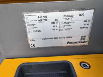 Gabelstapler gebraucht JUNGHEINRICH EJD 118 Baujahr 2020 Stunden 3729 HH 2,1M ELEKTRO HOCHHUBWAGENDEICHSEL (13075486)