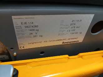 Gabelstapler gebraucht JUNGHEINRICH EJE 114 24 115 54 ELEKTRO NIEDERHUBWAGENDEICHSEL (13054986)