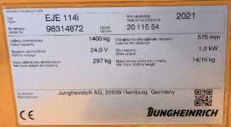Gabelstapler gebraucht JUNGHEINRICH EJE 114i 115-54 ELEKTRO NIEDERHUBWAGENDEICHSEL (12988690)