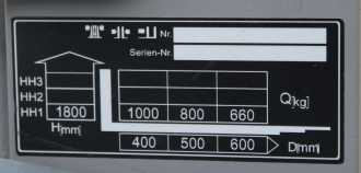 Gabelstapler gebraucht JUNGHEINRICH EKS 110 Z 100E ELEKTRO HOCHHUBKOMMISSIONIERER (13055566)