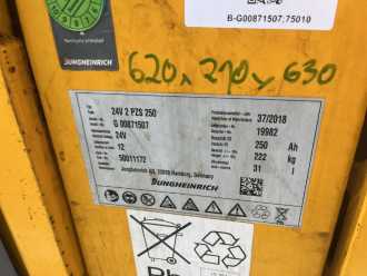 Gabelstapler gebraucht JUNGHEINRICH ERE120 ELEKTRO NIEDERHUBWAGENDEICHSEL (13073639)