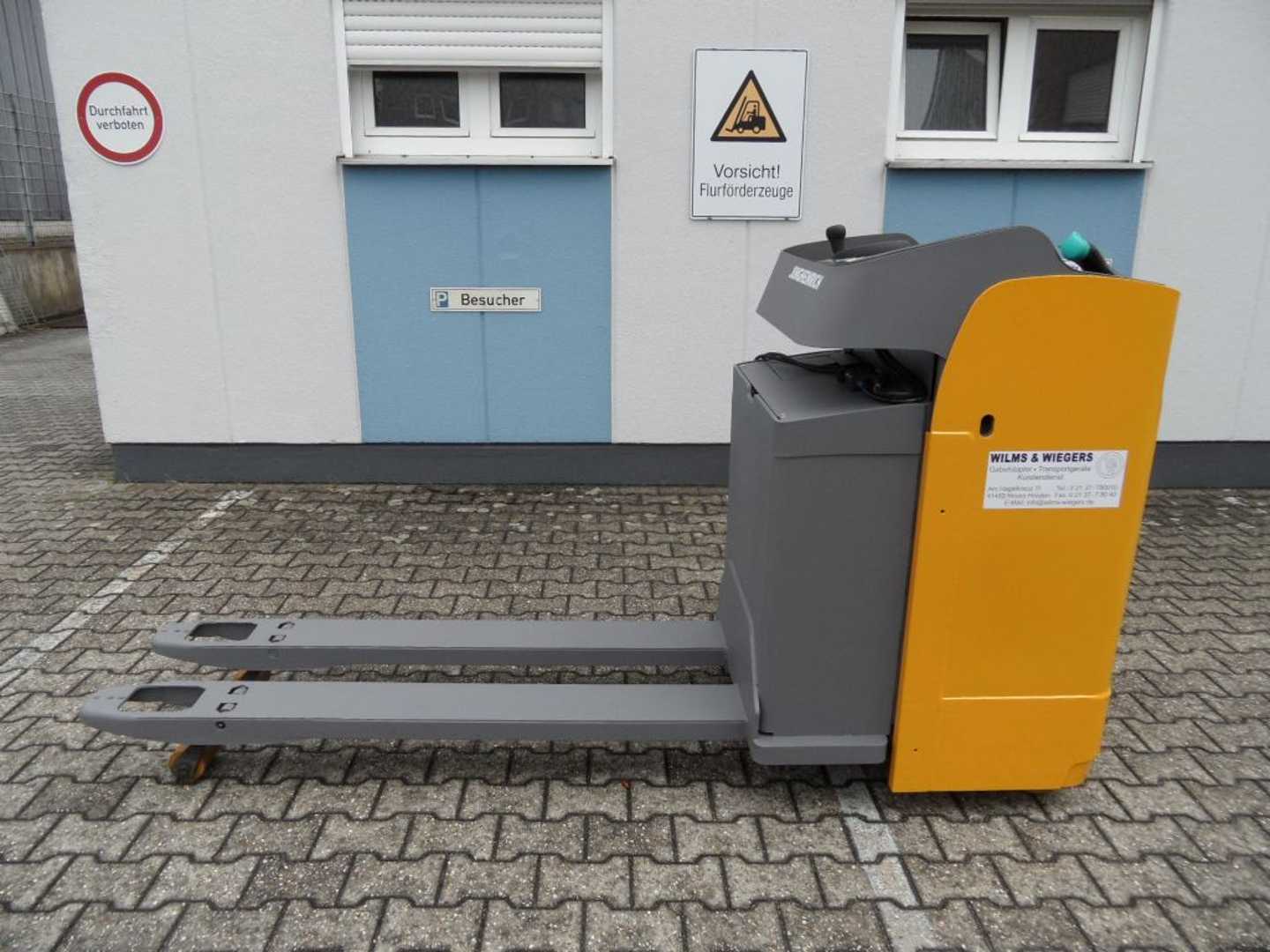 Gabelstapler gebraucht JUNGHEINRICH ESE 120 - 1600 mm Gabeln - NEUE Batterie ELEKTRO NIEDERHUBWAGENDEICHSEL (13065164)