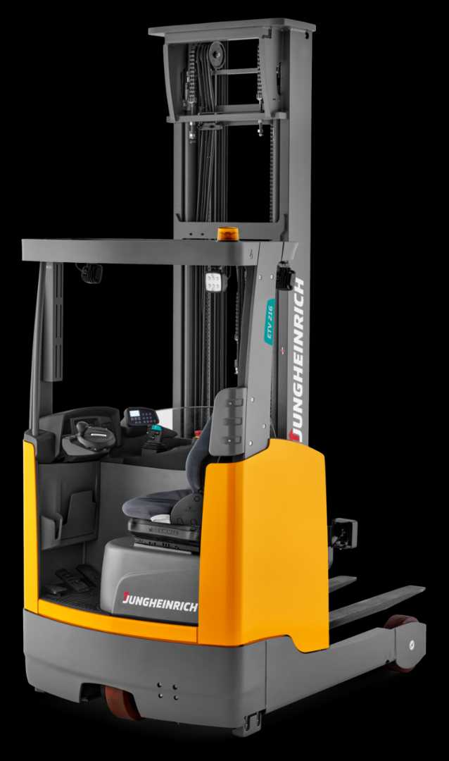 Gabelstapler gebraucht JUNGHEINRICH ETV 212 SP GE 100-740 DZ ELEKTRO SCHUBMASTSTAPLER (13065001)