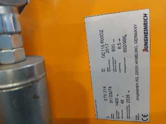 Gabelstapler gebraucht JUNGHEINRICH ETV 214 DL GE 115 650DZ ELEKTRO SCHUBMASTSTAPLER (13070442)