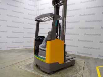 Gabelstapler gebraucht JUNGHEINRICH ETV 214 MP GE 115-842 DZ ELEKTRO SCHUBMASTSTAPLER (13041718) backdrop