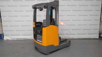 Gabelstapler gebraucht JUNGHEINRICH ETV 216 572DZ Ravas I-Forks ELEKTRO SCHUBMASTSTAPLER (13054147) backdrop