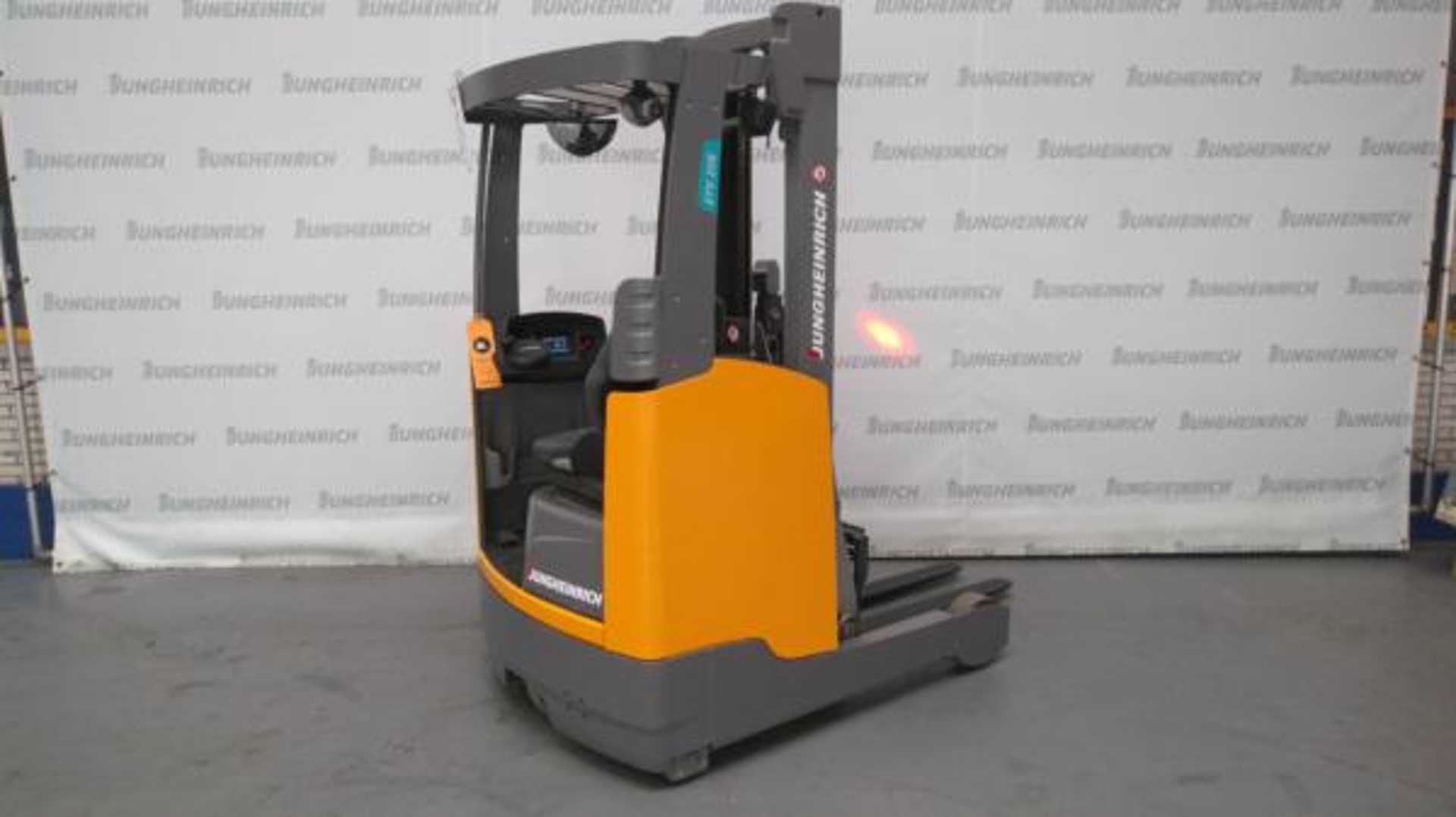 Gabelstapler gebraucht JUNGHEINRICH ETV 216 572DZ Ravas I-Forks ELEKTRO SCHUBMASTSTAPLER (13054147)