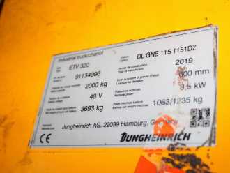 Gabelstapler gebraucht JUNGHEINRICH ETV 320 DL GNE115-1151DZ ELEKTRO SCHUBMASTSTAPLER (13069439)