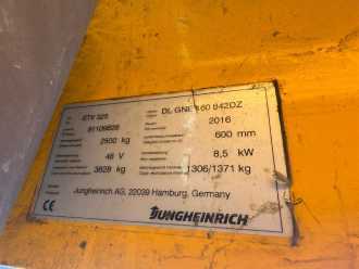 Gabelstapler gebraucht JUNGHEINRICH ETV 325 Baujahr 2016 / HH 8420 Akku 2016 ELEKTRO SCHUBMASTSTAPLER (13001005)