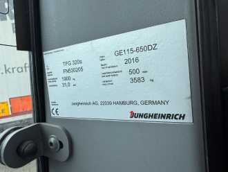 Gabelstapler gebraucht JUNGHEINRICH TFG 320s Baujahr 2016 / Stunden 5356/ HH 6,5M TOP ZUSTAND GAS VIERRADFRONTSTAPLER (13056705)