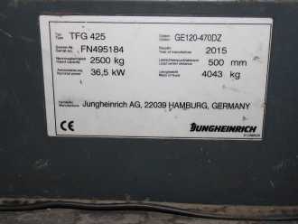 Gabelstapler gebraucht JUNGHEINRICH TFG 425 GE120-470DZ GAS VIERRADFRONTSTAPLER (12945481)