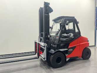 Gabelstapler gebraucht LINDE 1279 E 80 - 01/900 ELEKTRO VIERRADFRONTSTAPLER (13076388) backdrop