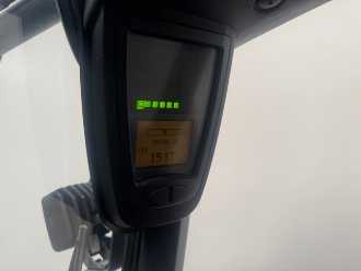 Gabelstapler gebraucht LINDE 387 E 25 L-01. Inclusief nieuwe accu ELEKTRO VIERRADFRONTSTAPLER (13039995)