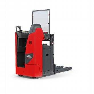 Gabelstapler gebraucht LINDE D12 S - 770 mm / UT 586 ELEKTRO HOCHHUBWAGENFAHRERSTAND (13018716) backdrop