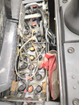 Gabelstapler gebraucht LINDE D12HPSP-133-01 ELEKTRO HOCHHUBWAGENDEICHSEL (13053913)