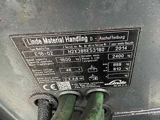 Gabelstapler gebraucht LINDE E 16 -02 ELEKTRO DREIRADFRONTSTAPLER (13064794)