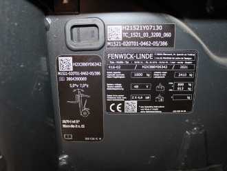 Gabelstapler gebraucht LINDE E 16-02 386 ELEKTRO DREIRADFRONTSTAPLER (13071738)