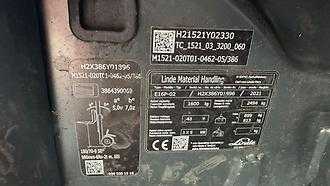 Gabelstapler gebraucht LINDE E 16 P-02  ELEKTRO VIERRADFRONTSTAPLER (13075239)