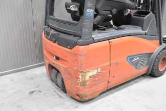 Gabelstapler gebraucht LINDE E 18 - 02 /58611/ ELEKTRO DREIRADFRONTSTAPLER (13071836)