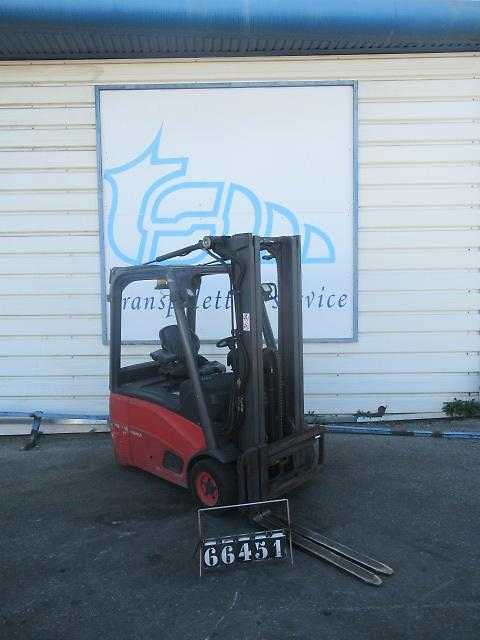 Gabelstapler gebraucht LINDE E16-01 ELEKTRO VIERRADFRONTSTAPLER (13074813)