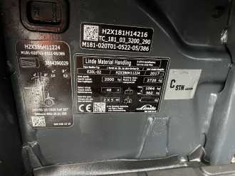 Gabelstapler gebraucht LINDE E20L-02 ELEKTRO DREIRADFRONTSTAPLER (13074877)