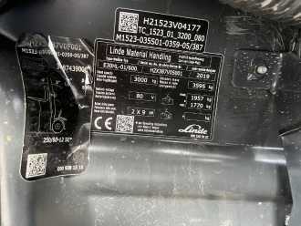 Gabelstapler gebraucht LINDE E30HL-01/600 ELEKTRO VIERRADFRONTSTAPLER (13067168)